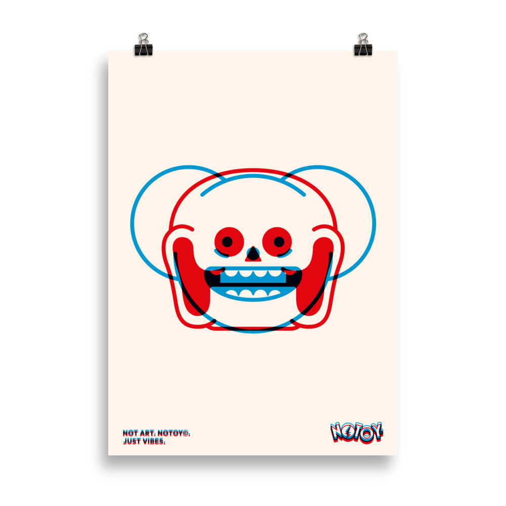 NOTOY Art Print MOUZ & SKU 3D