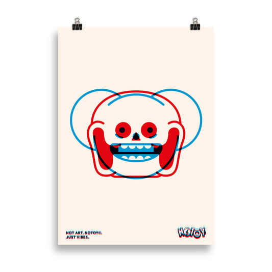 NOTOY Art Print MOUZ & SKU 3D
