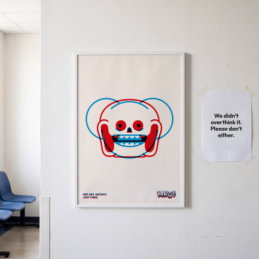NOTOY Art Print MOUZ & SKU 3D